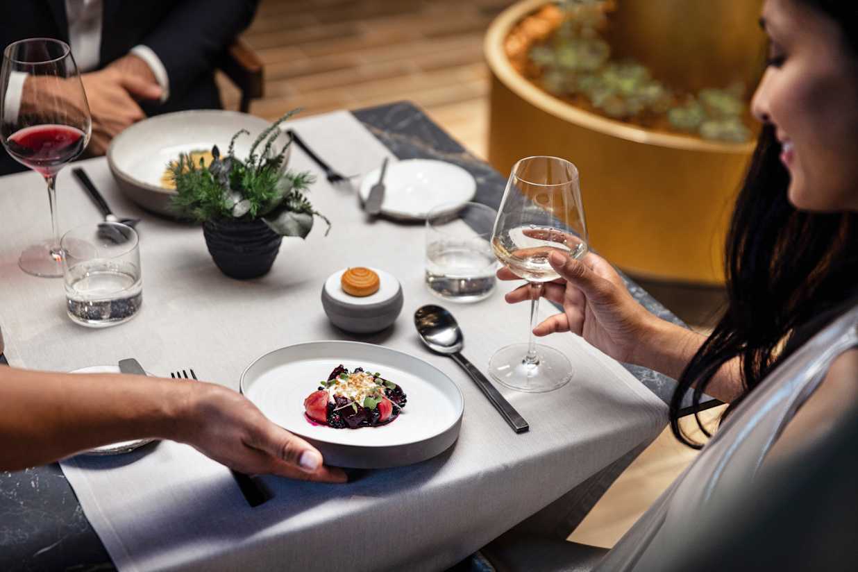 Food onboard MSC Cruises